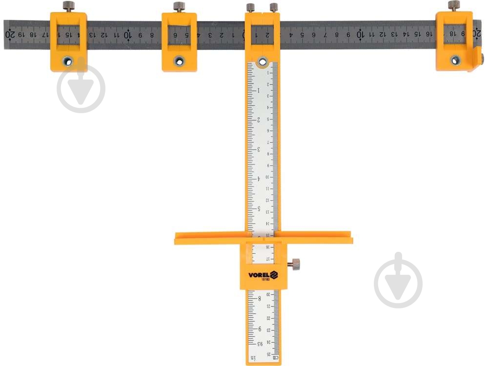 Шаблон Vorel з радіусом 200 мм 18180 - фото 1