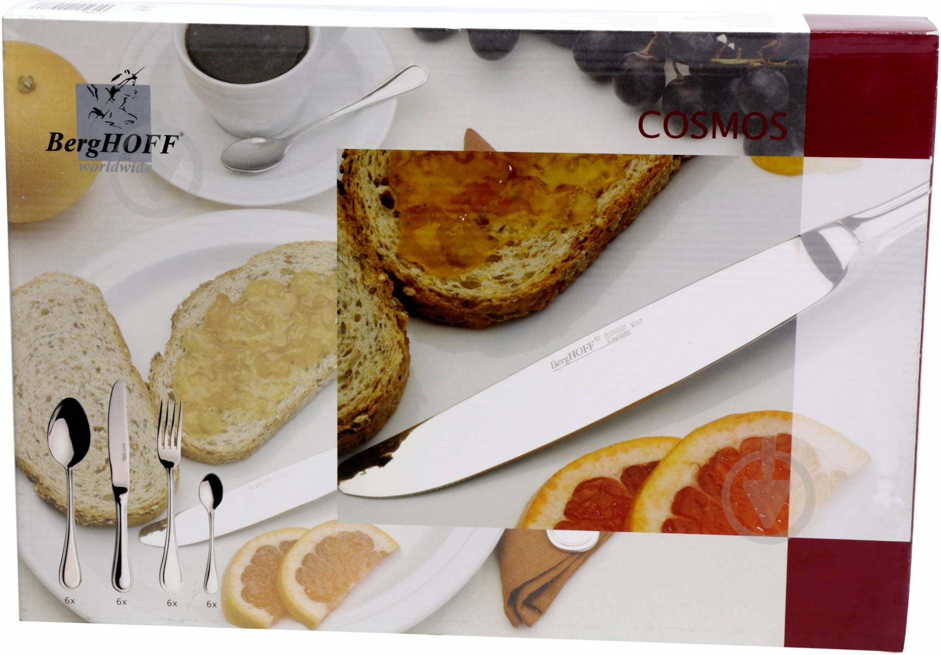 Набор столовых приборов BergHOFF 24 предмета Cosmos - фото 5