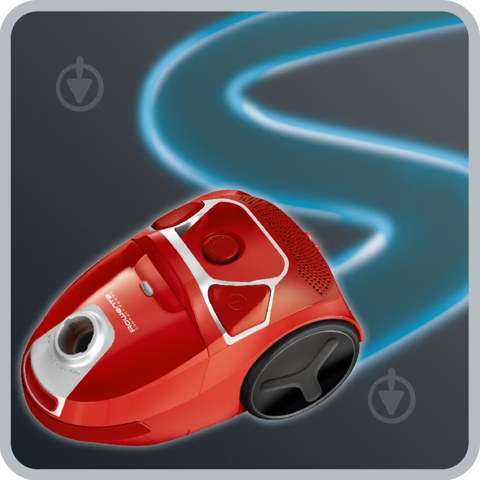 ВИТРИНА! Пылесос Rowenta COMPACT POWER RO3953EA red - фото 6