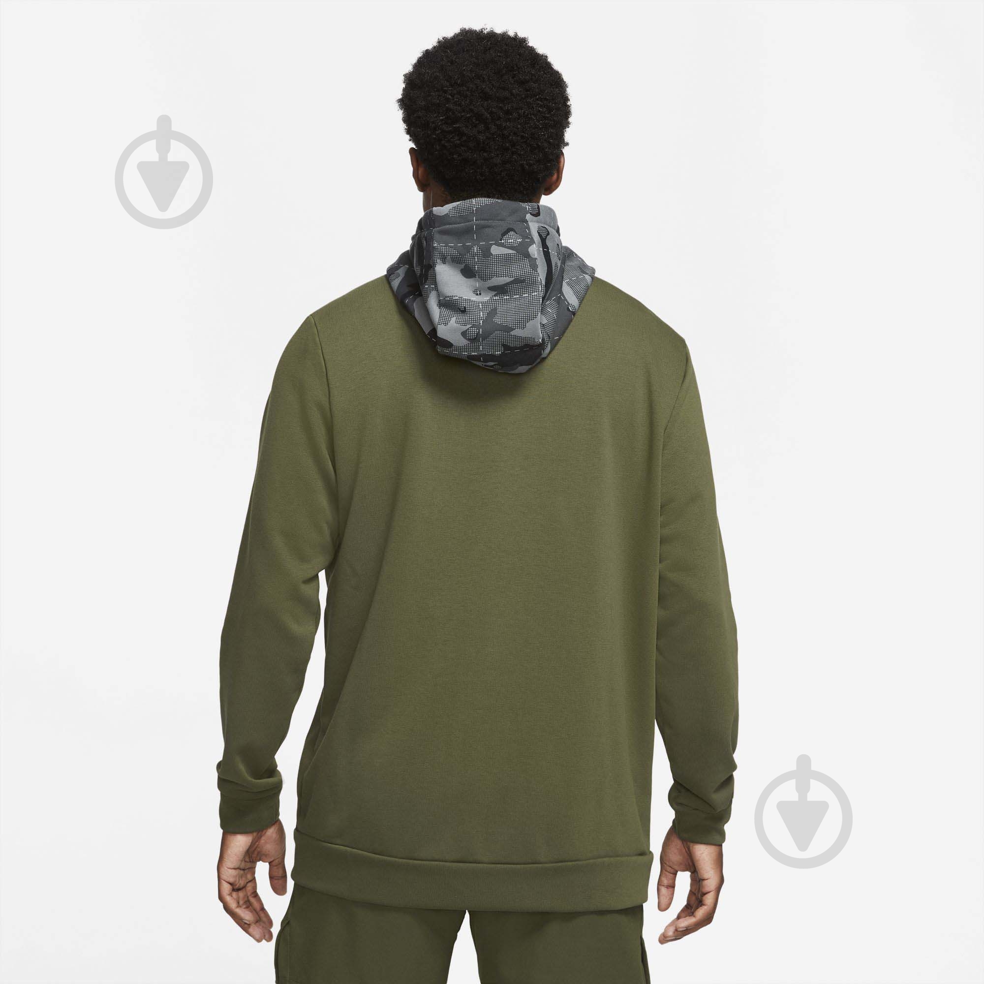 Толстовка Nike M NK DF FZ FA CAMO DD1733-326 р. XL хакі - фото 2