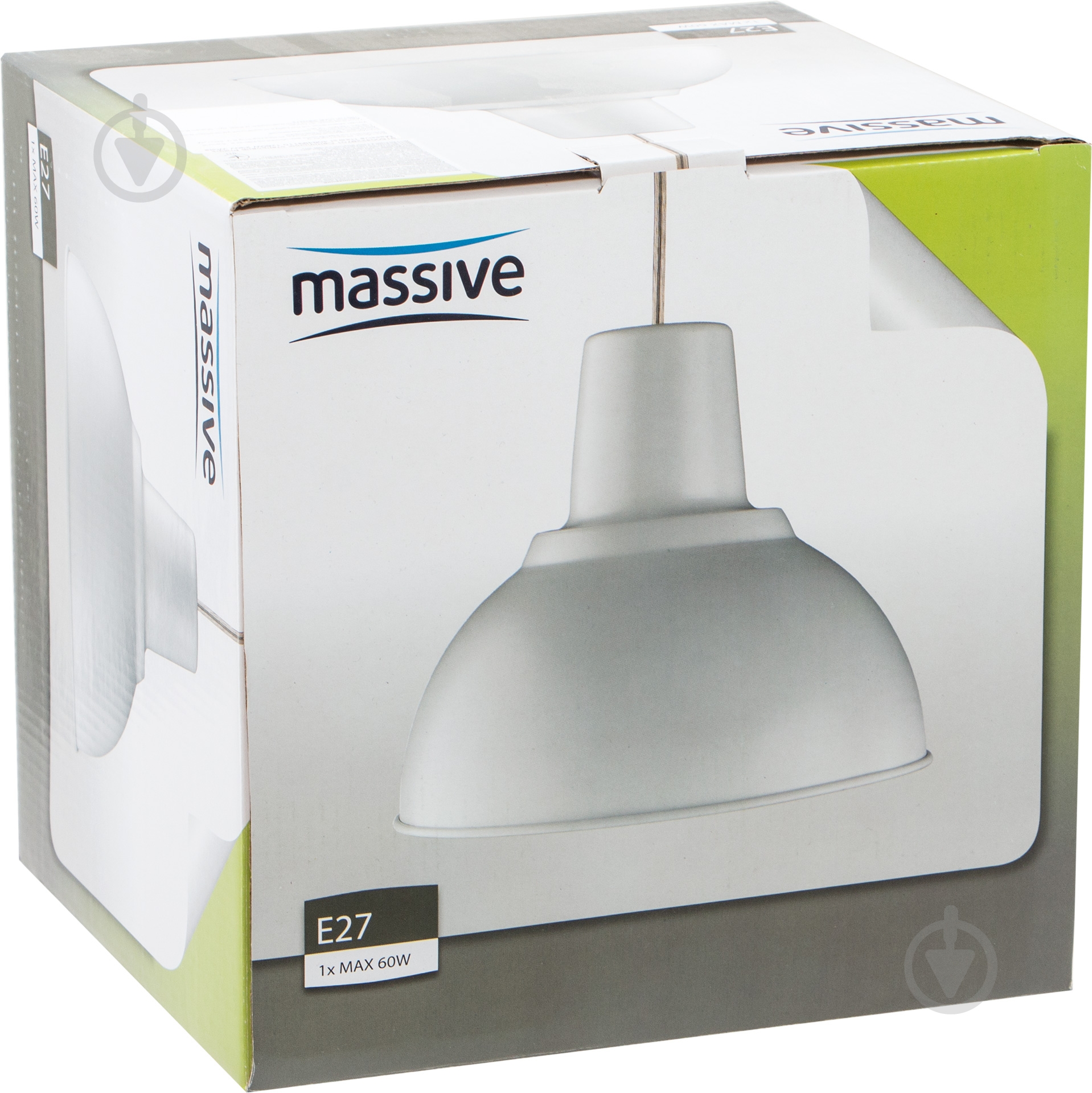 Подвес Philips Massive 40849/31/10 Hearst 1x60 Вт /E27 белый 915000000000 - фото 3