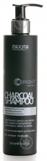 Шампунь тонировочный Maxima Charcoal Illuminated с активированным углем 250 мл - фото 1