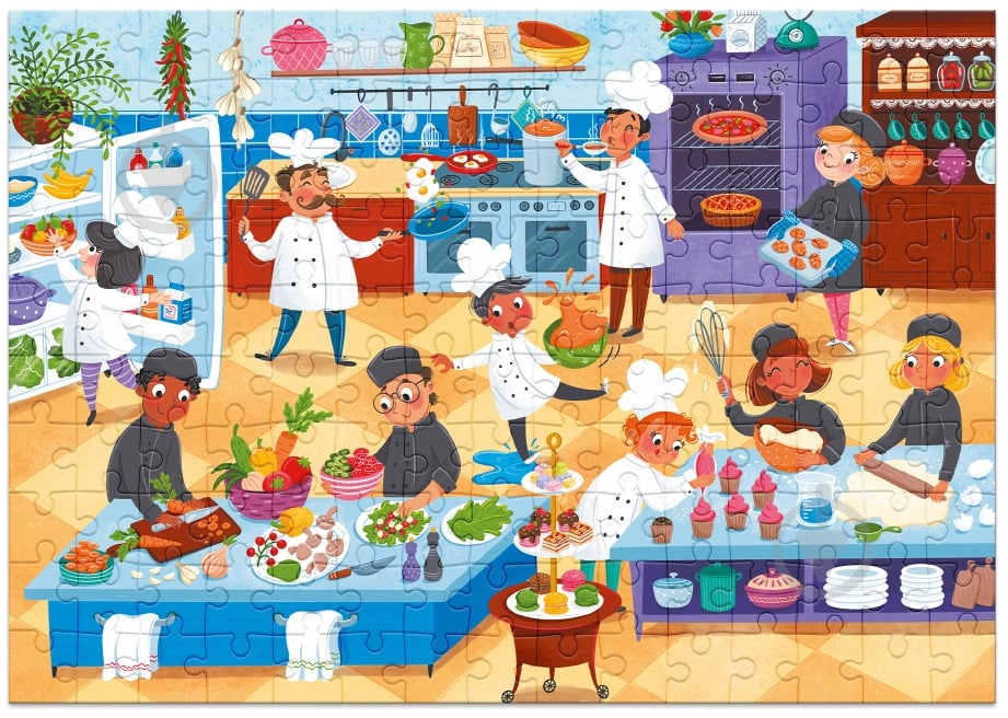 Пазл DoDo Профессии. Повар, 150 элементов 300620 - фото 4