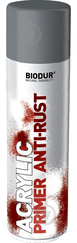 Грунт акриловый Biodur серый мат 500 мл - фото 1 Грунт акриловый Biodur серый мат 500 мл - фото 1
