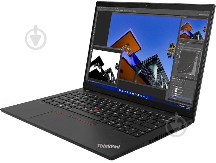 Ноутбук Lenovo ThinkPad T14 Gen 3 14" (21CF005BRA) thunder black - фото 3