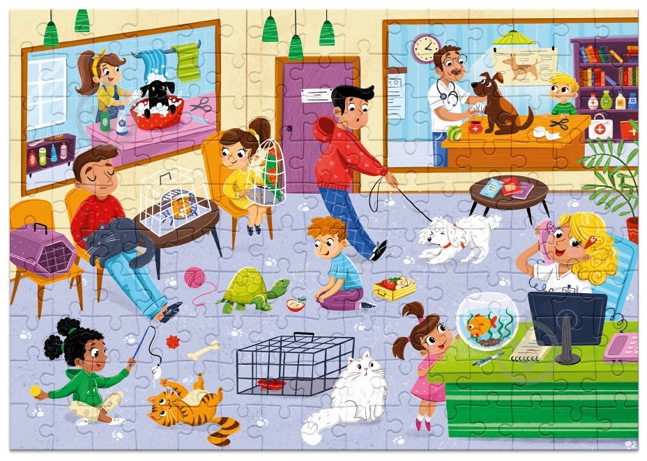 Пазл DoDo Профессии. Ветеринар, 150 элементов 300621 - фото 4 Пазл DoDo Профессии. Ветеринар, 150 элементов 300621 - фото 4