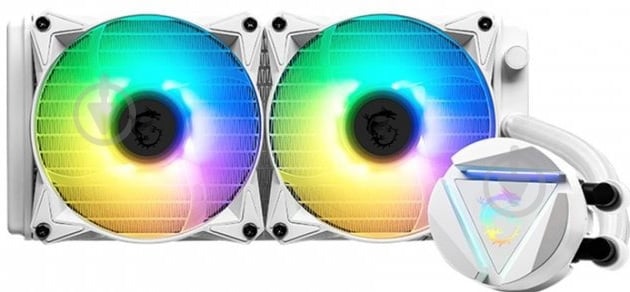 Система водяного охолодження MSI MAG CoreLiquid 240R V2 White - фото 1 Система водяного охолодження MSI MAG CoreLiquid 240R V2 White - фото 1