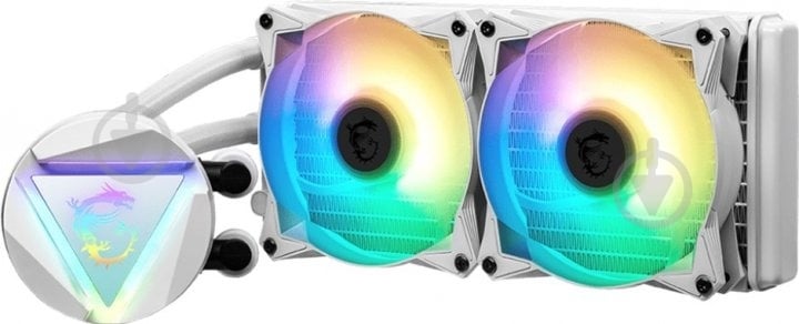 Система водяного охолодження MSI MAG CoreLiquid 240R V2 White - фото 3 Система водяного охолодження MSI MAG CoreLiquid 240R V2 White - фото 3