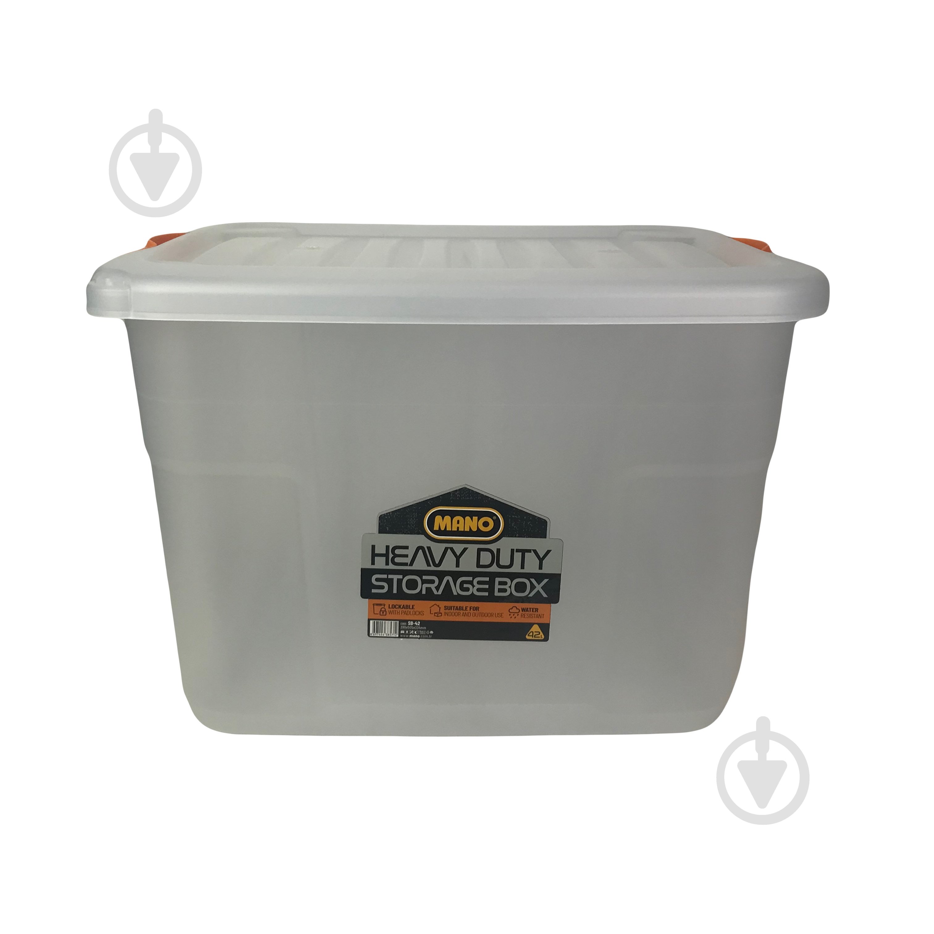 Контейнер для зберігання Mano SB-42 42 л 350x450x350 мм - фото 1 Контейнер для зберігання Mano SB-42 42 л 350x450x350 мм - фото 1