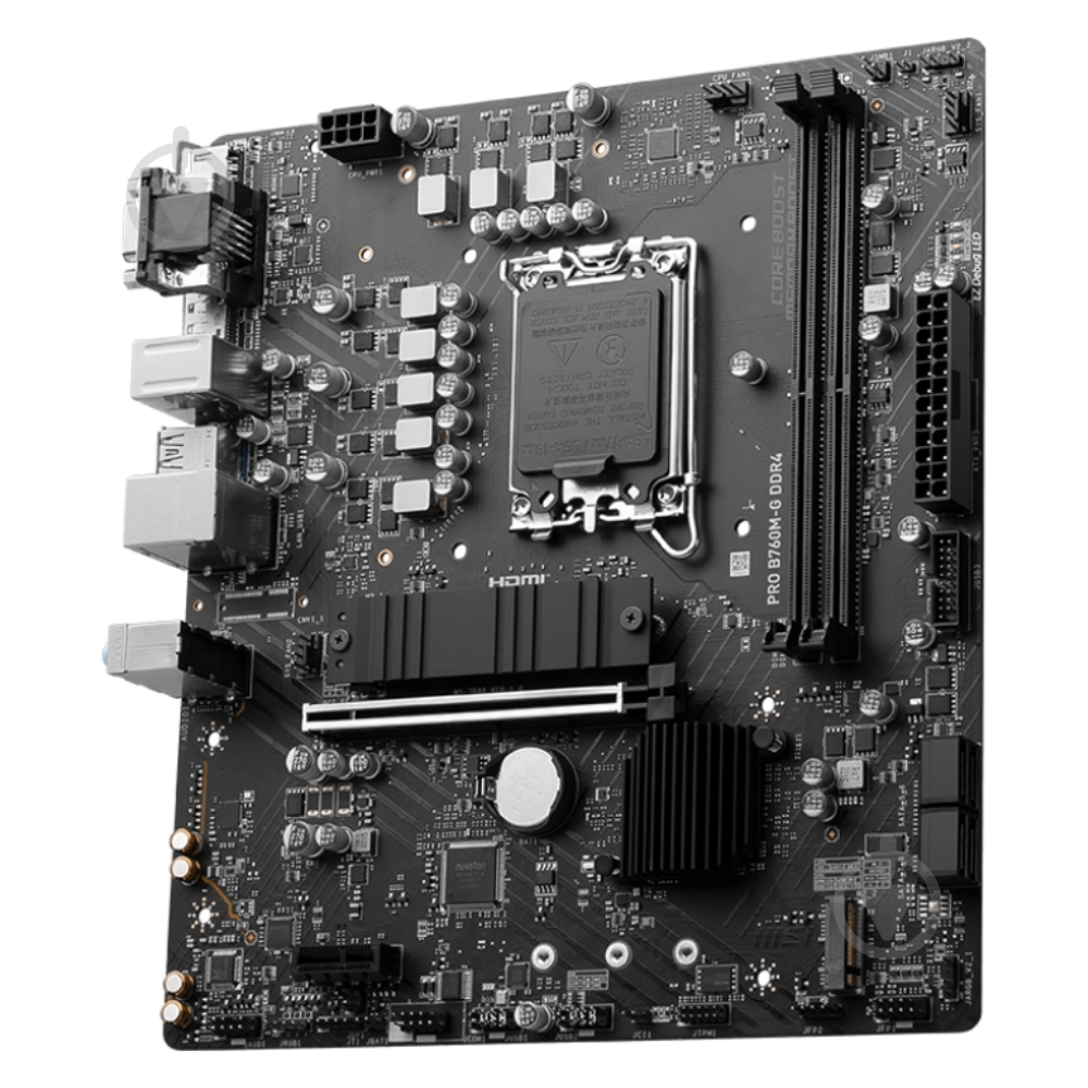 Материнська плата MSI PRO B760M-G DDR4 (Socket 1700, Intel B760, micro ATX) - фото 2 Материнська плата MSI PRO B760M-G DDR4 (Socket 1700, Intel B760, micro ATX) - фото 2
