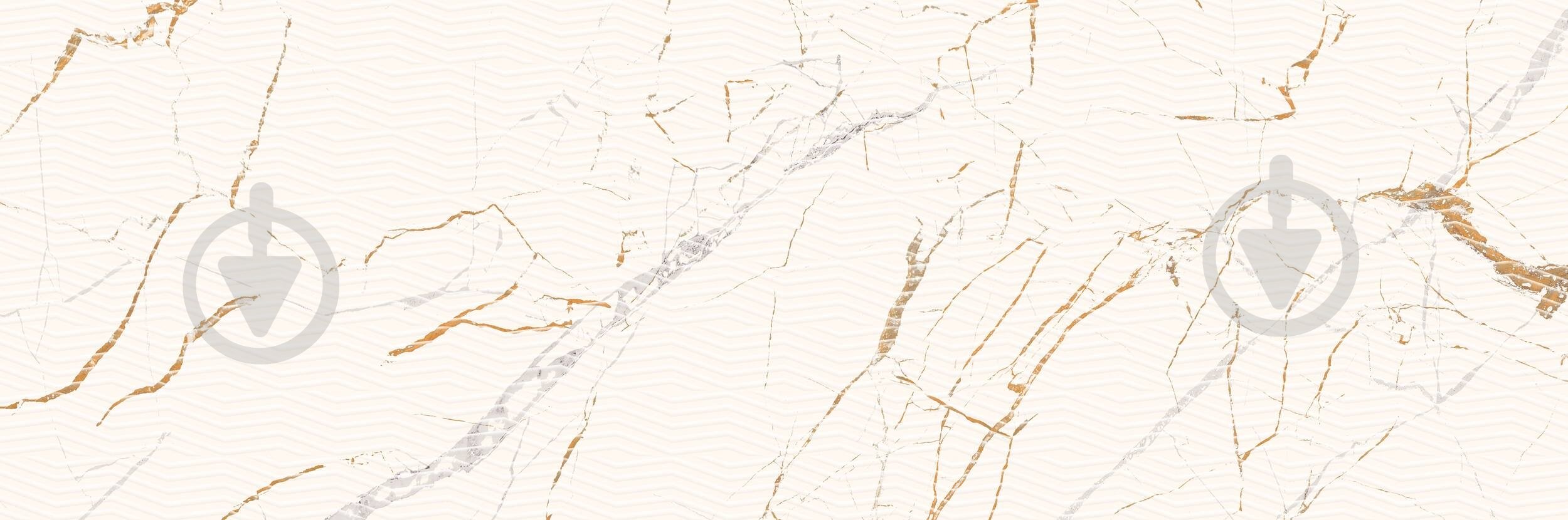 Плитка Ceramika Paradyz Guarda bianco dec glossy 29,8x89,8 см - фото 1