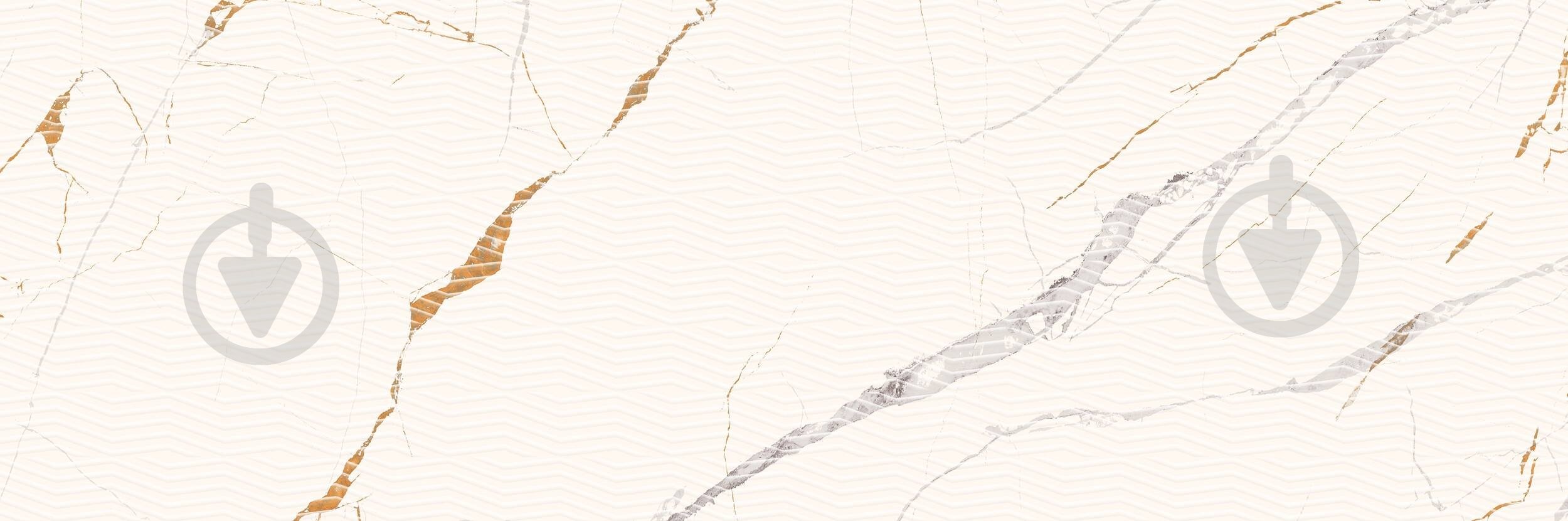 Плитка Ceramika Paradyz Guarda bianco dec glossy 29,8x89,8 см - фото 2