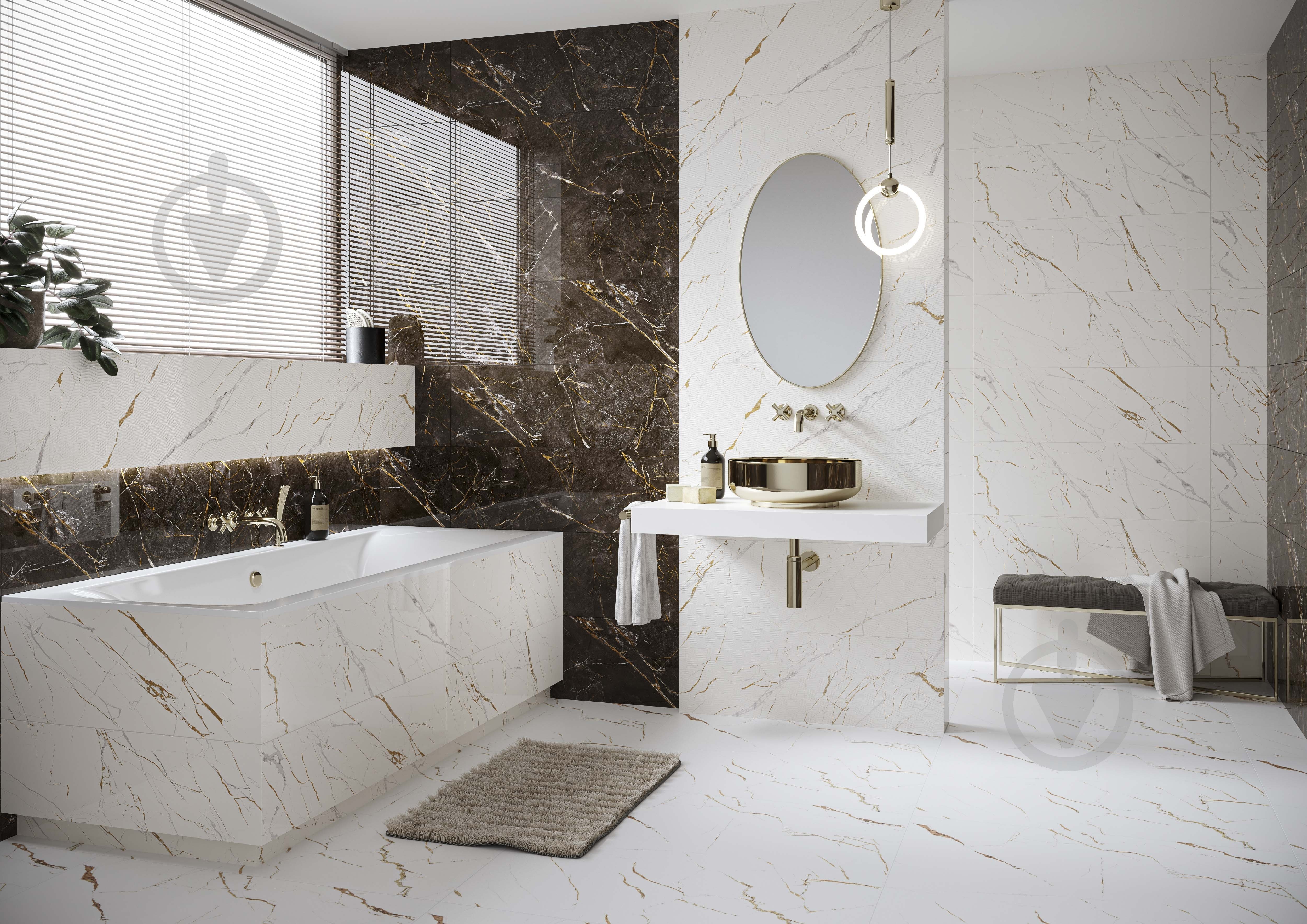 Плитка Ceramika Paradyz Guarda bianco rekt 29,8x89,8 см - фото 6
