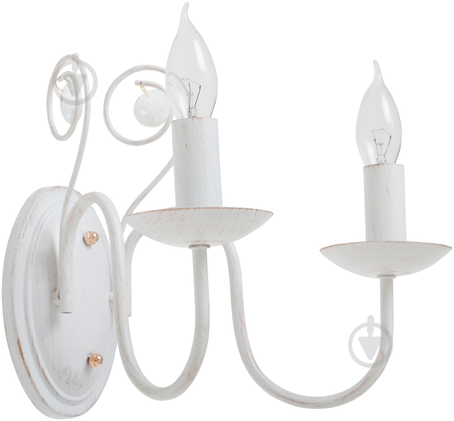 Бра Victoria Lighting 2x40 Вт E14 белый Luce/AP2 - фото 1 Бра Victoria Lighting 2x40 Вт E14 белый Luce/AP2 - фото 1