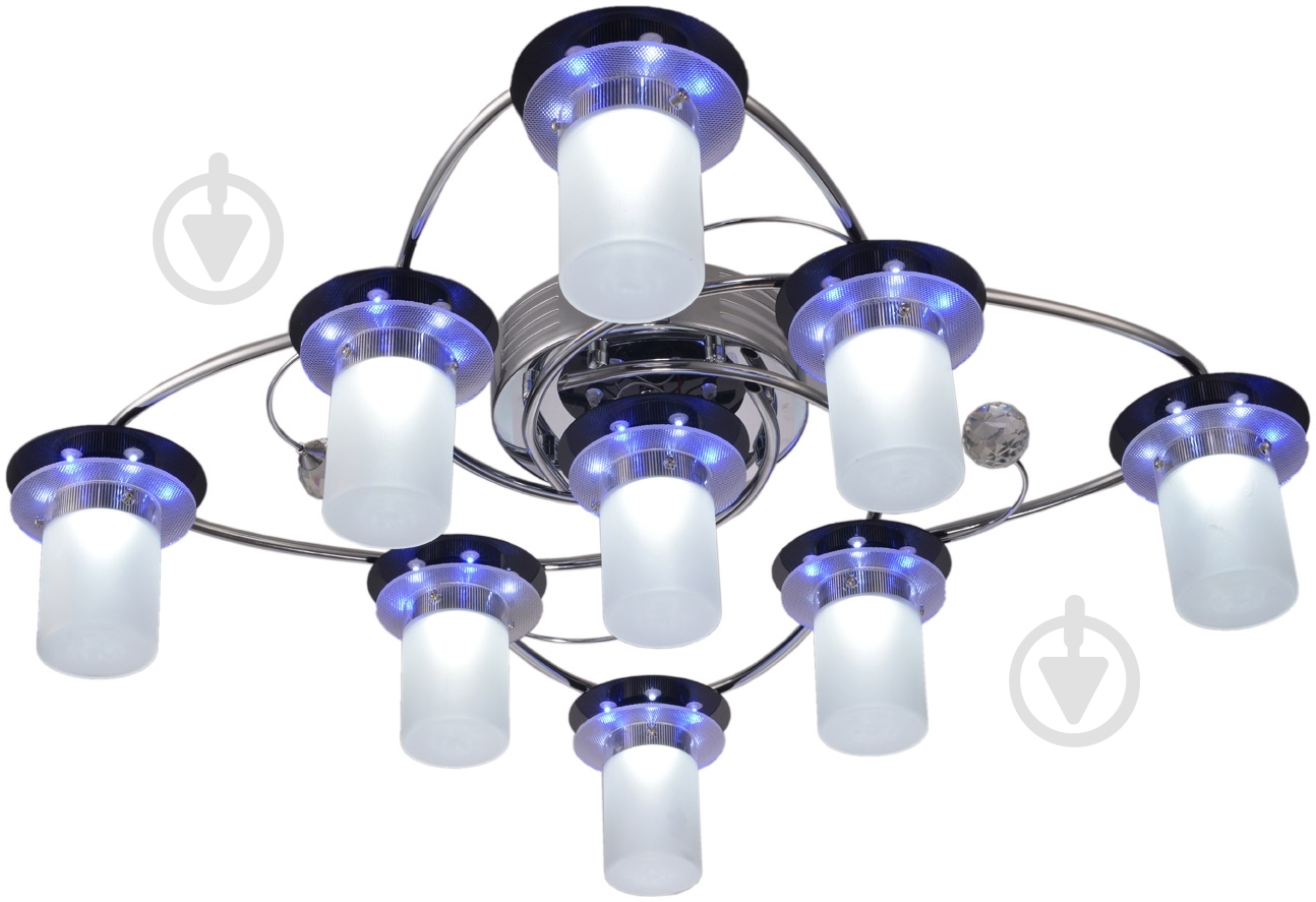 Люстра стельова Victoria Lighting 9xбілий Philo/9 - фото 1 Люстра стельова Victoria Lighting 9xбілий Philo/9 - фото 1