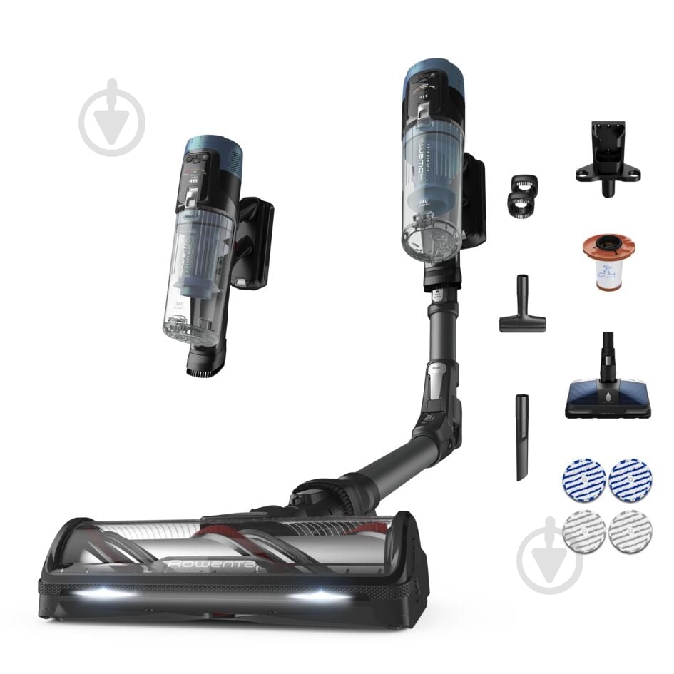 Пилосос акумуляторний Rowenta X-Force Flex 14.80 RH9BC1WO blue - фото 1 Пилосос акумуляторний Rowenta X-Force Flex 14.80 RH9BC1WO blue - фото 1