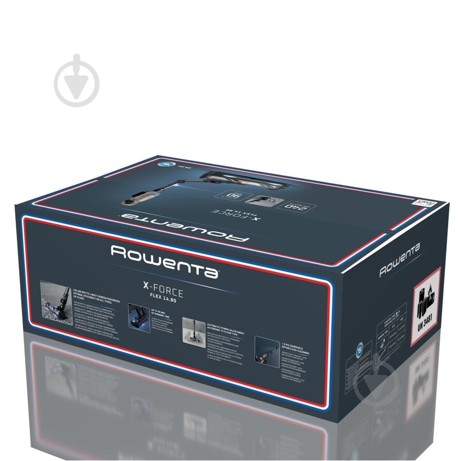 Пилосос акумуляторний Rowenta X-Force Flex 14.80 RH9BC1WO blue - фото 12 Пилосос акумуляторний Rowenta X-Force Flex 14.80 RH9BC1WO blue - фото 12