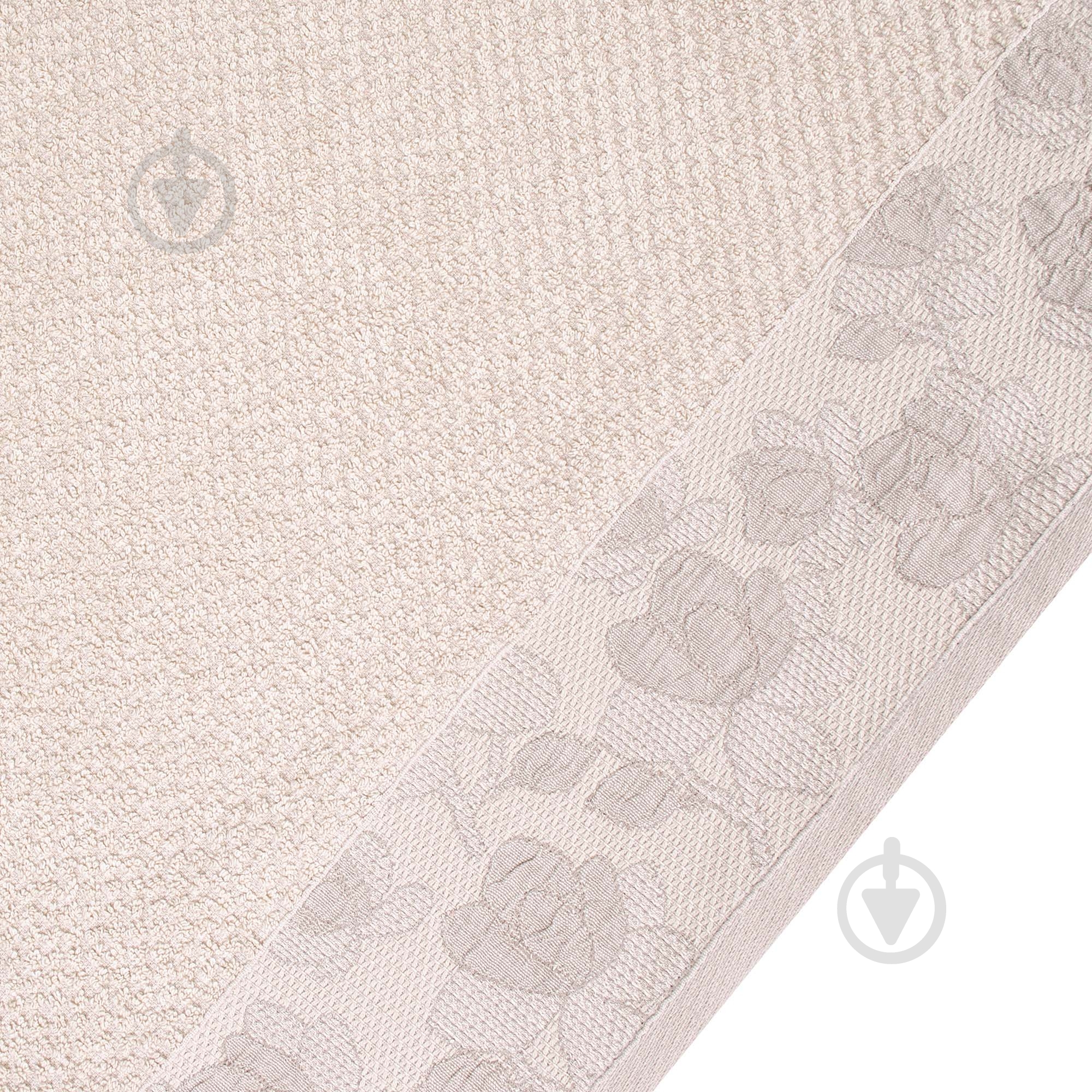 Полотенце махровое Адель 70x130 см бежевый Homeline - фото 2 Полотенце махровое Адель 70x130 см бежевый Homeline - фото 2