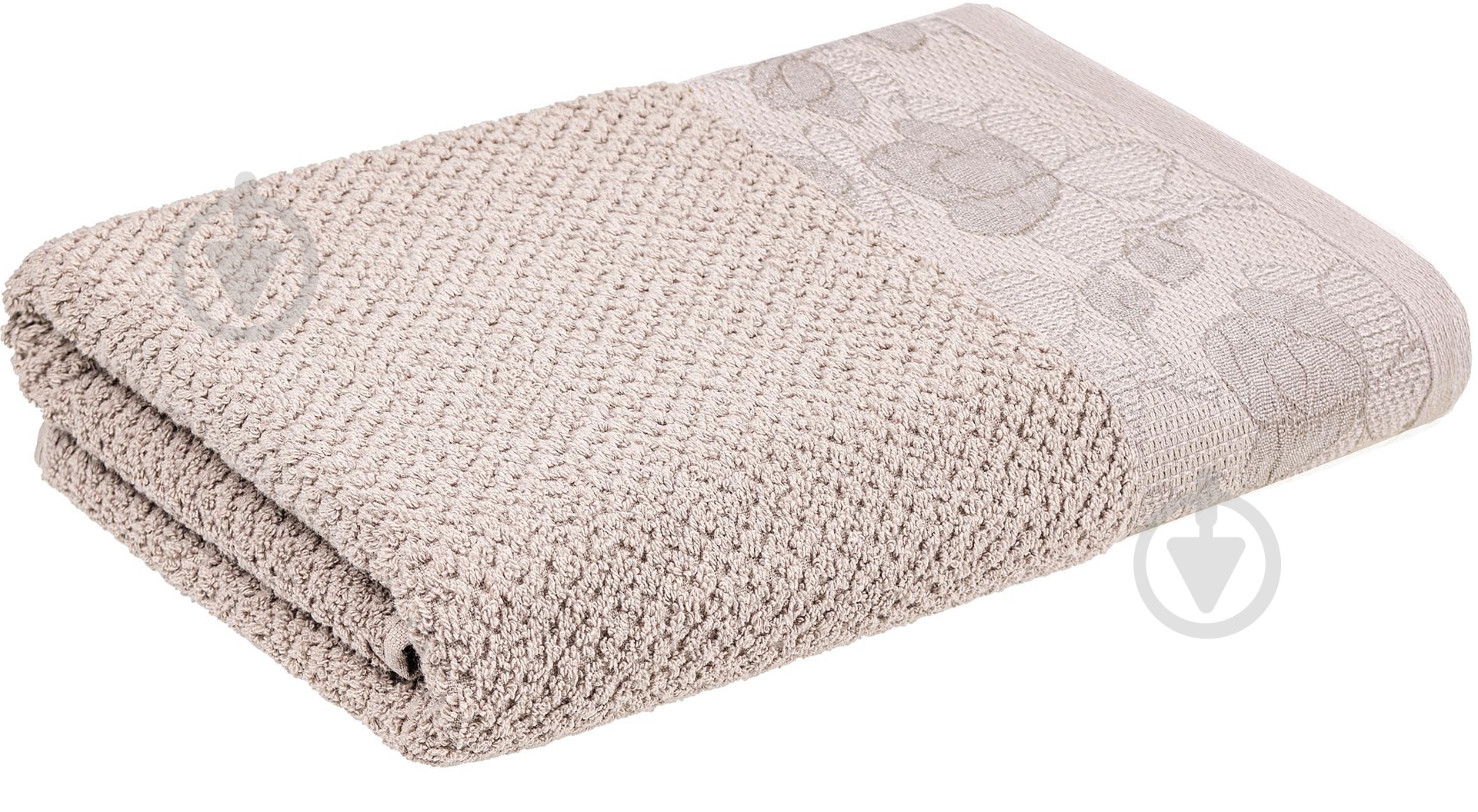 Полотенце махровое Адель 70x130 см бежевый Homeline - фото 1 Полотенце махровое Адель 70x130 см бежевый Homeline - фото 1