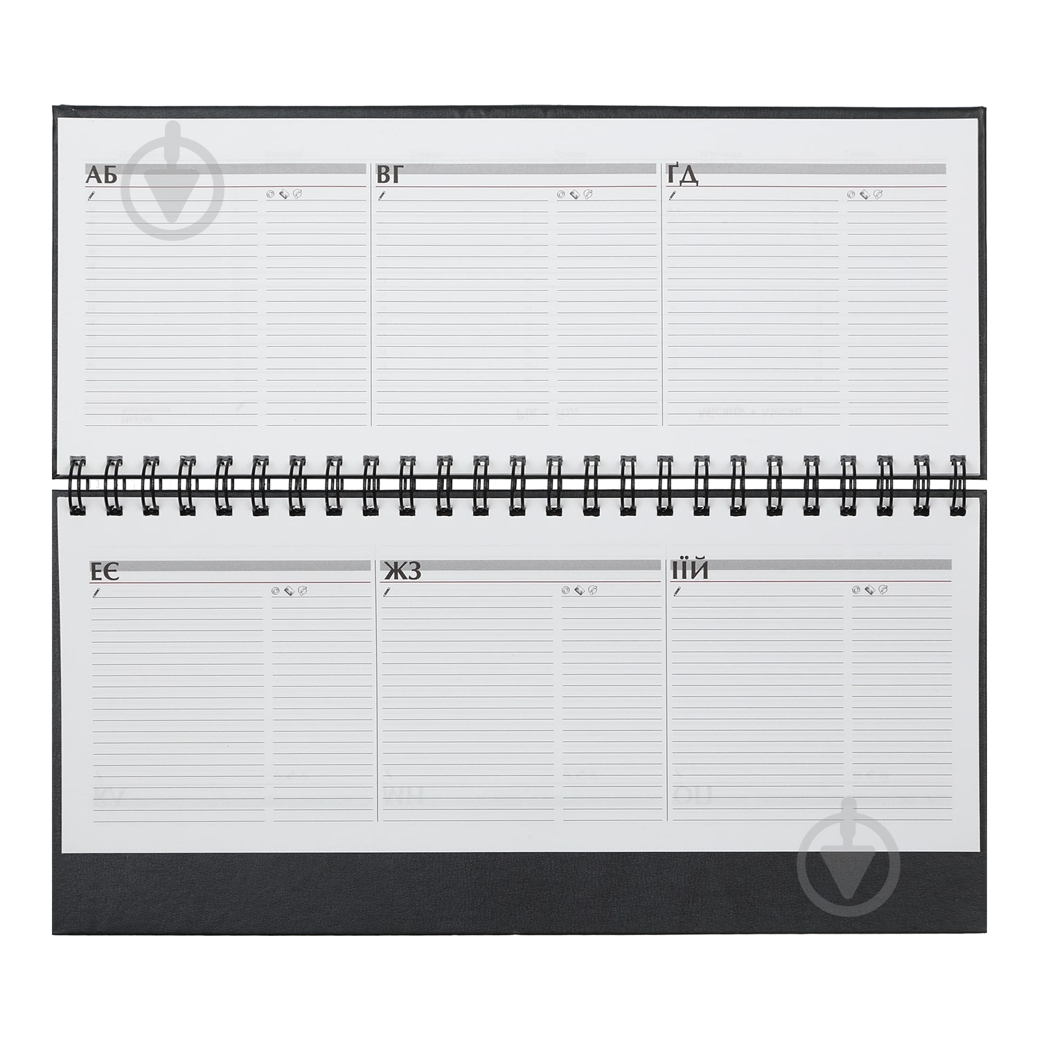 Планинг недатированный Base синий Buromax - фото 4