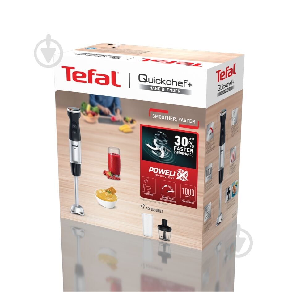Блендер погружной Tefal Quickchef + HB672830 - фото 16