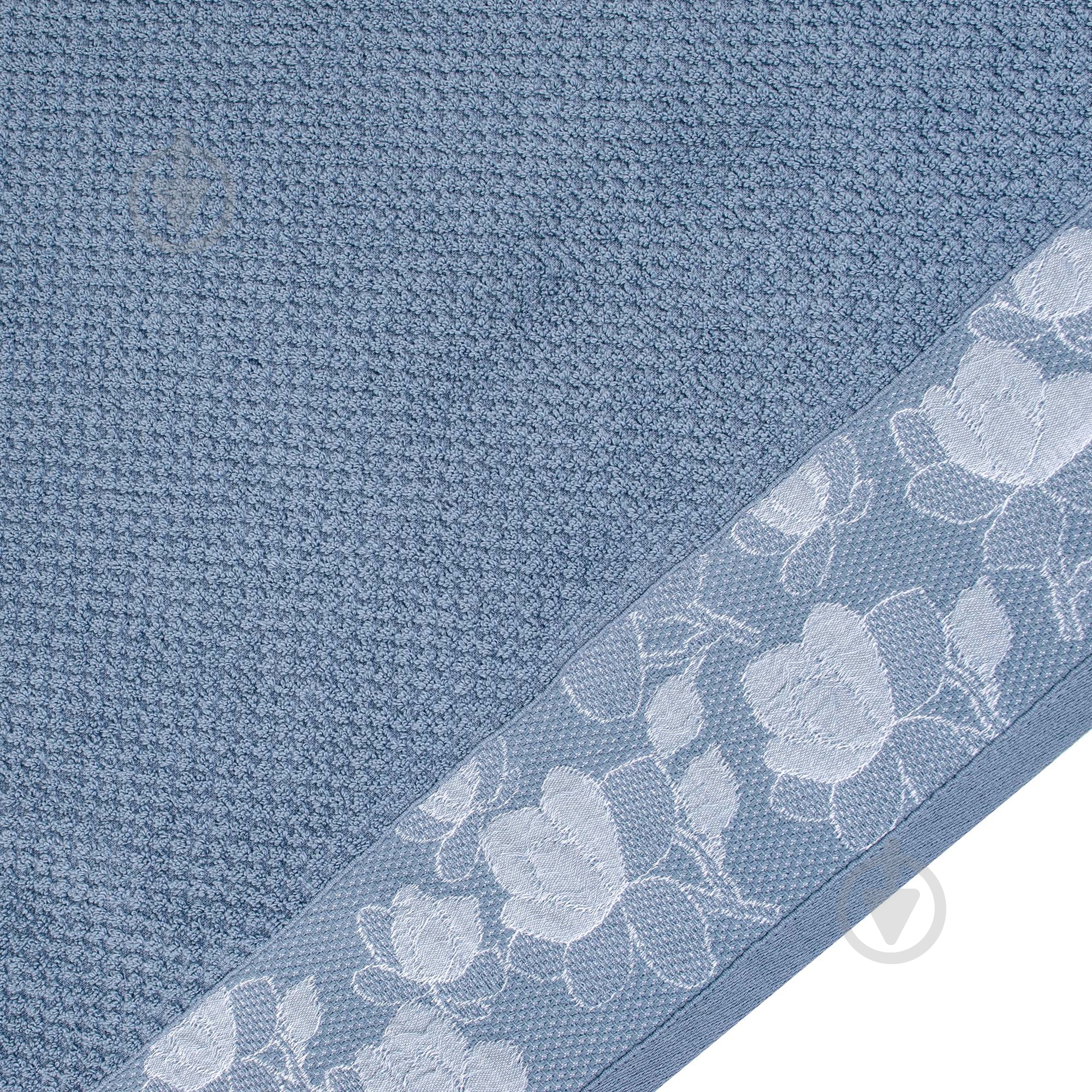 Полотенце махровое Адель 50x90 см голубой Homeline - фото 2 Полотенце махровое Адель 50x90 см голубой Homeline - фото 2