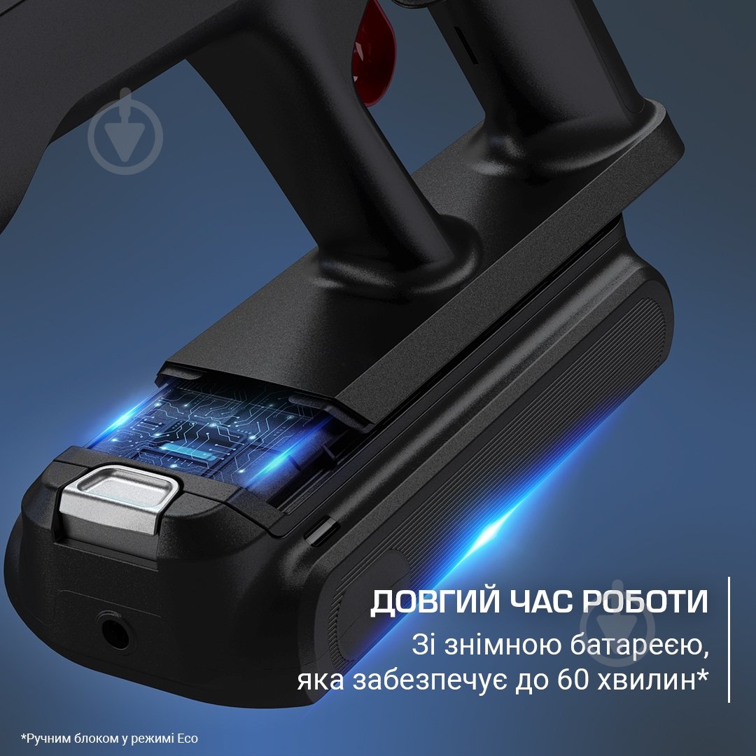 Пылесос аккумуляторный Rowenta X-Force Flex 12.60 Neo Allergy Aqua RH9LC1WO blue - фото 10 Пылесос аккумуляторный Rowenta X-Force Flex 12.60 Neo Allergy Aqua RH9LC1WO blue - фото 10