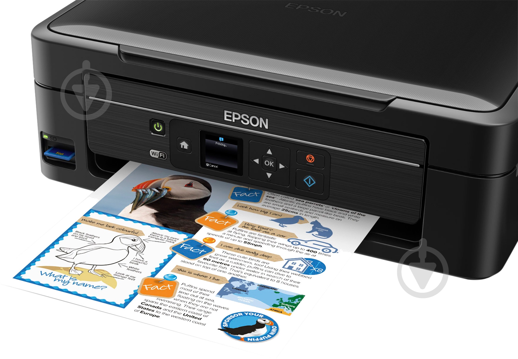 МФУ Epson L486 А4 (C11CF45403) - фото 4