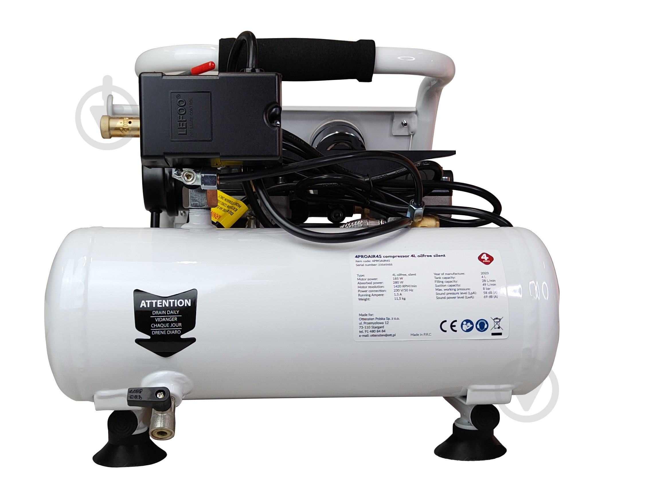 Компрессор 4PRO AIR4S - фото 3