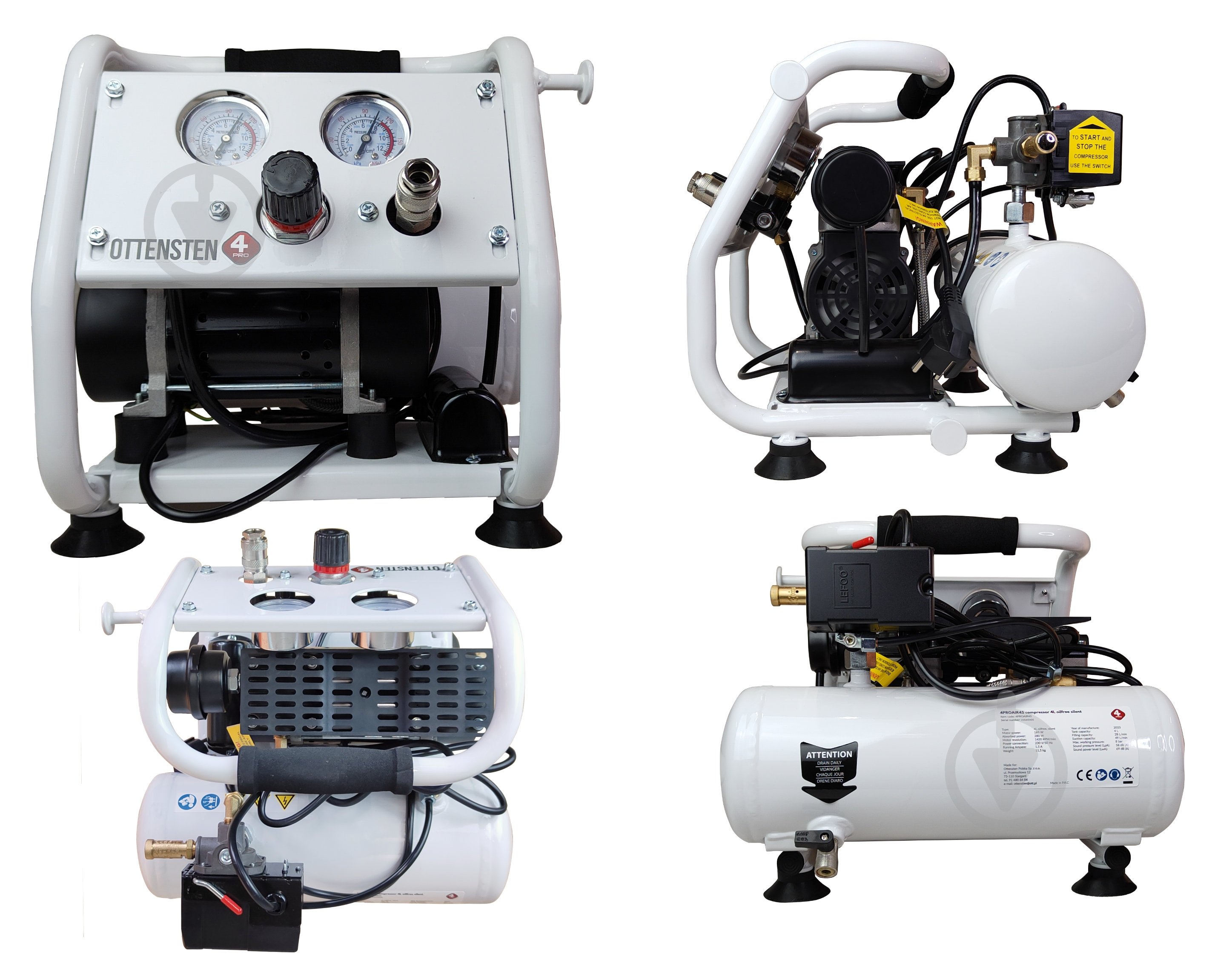 Компрессор 4PRO AIR4S - фото 4