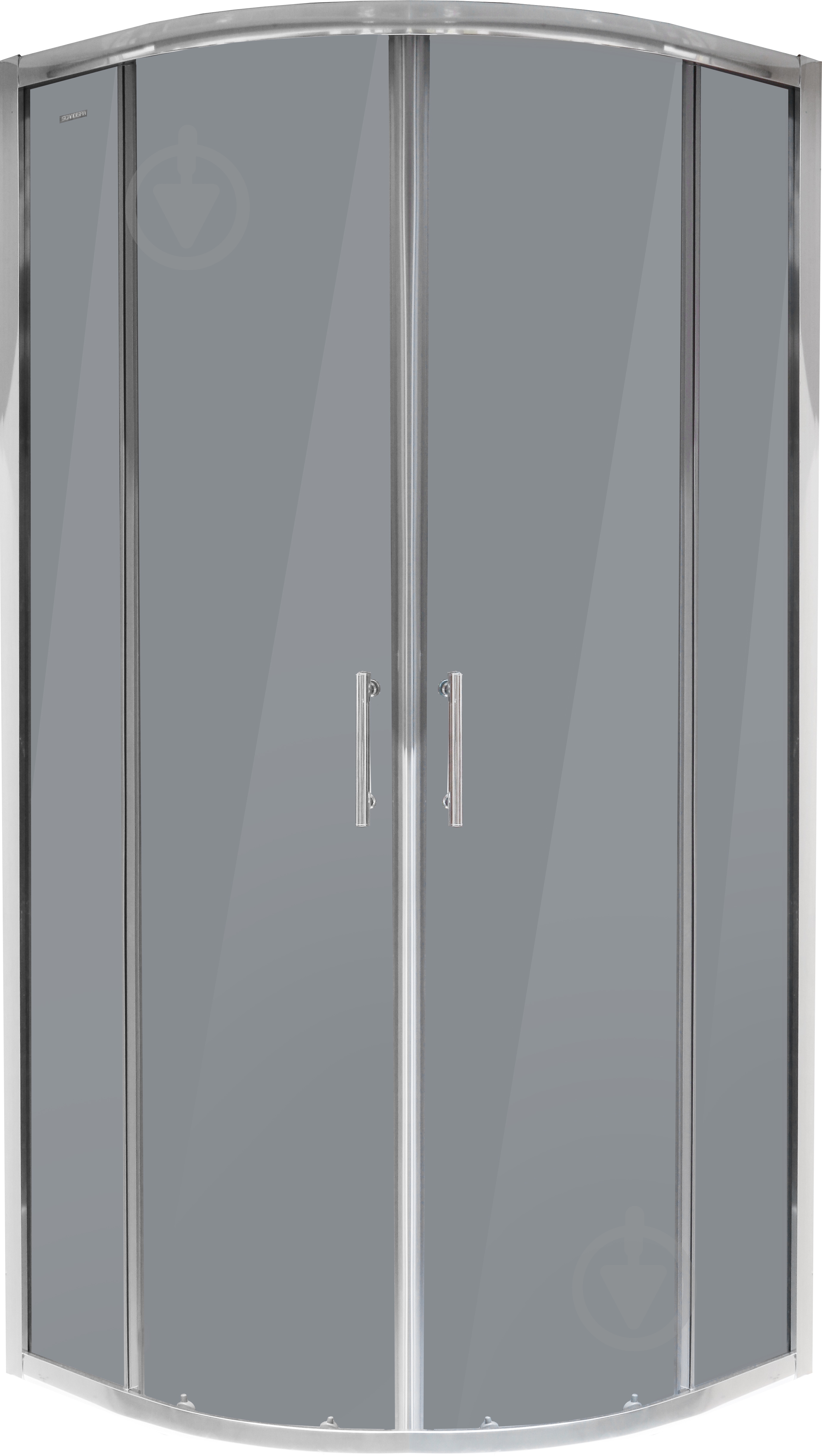 Душевая кабина ScandiSPA Smart 80x80 профиль хром, стекло серое - фото 2 Душевая кабина ScandiSPA Smart 80x80 профиль хром, стекло серое - фото 2