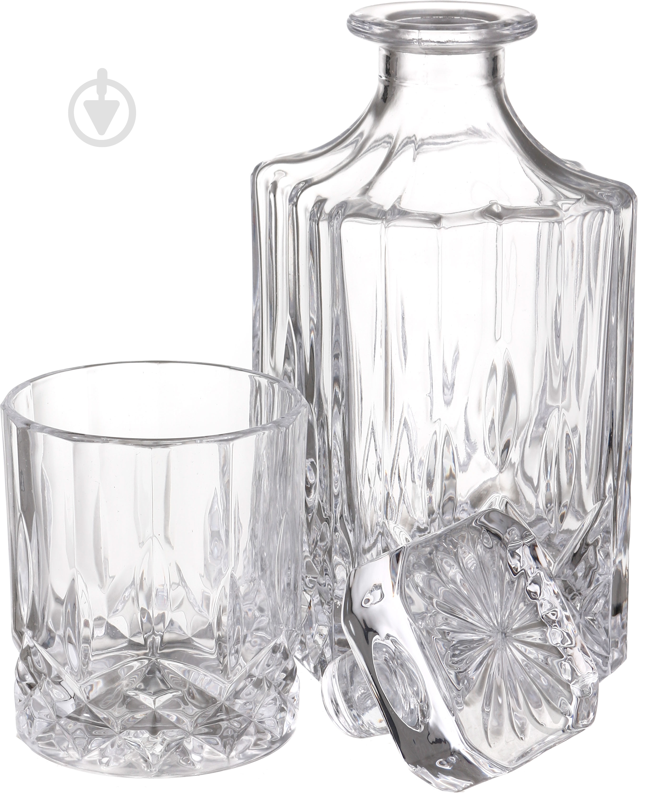 Набор для виски Maxmark Rhombus MK-GT1108 300 мл 7 шт. - фото 1 Набор для виски Maxmark Rhombus MK-GT1108 300 мл 7 шт. - фото 1