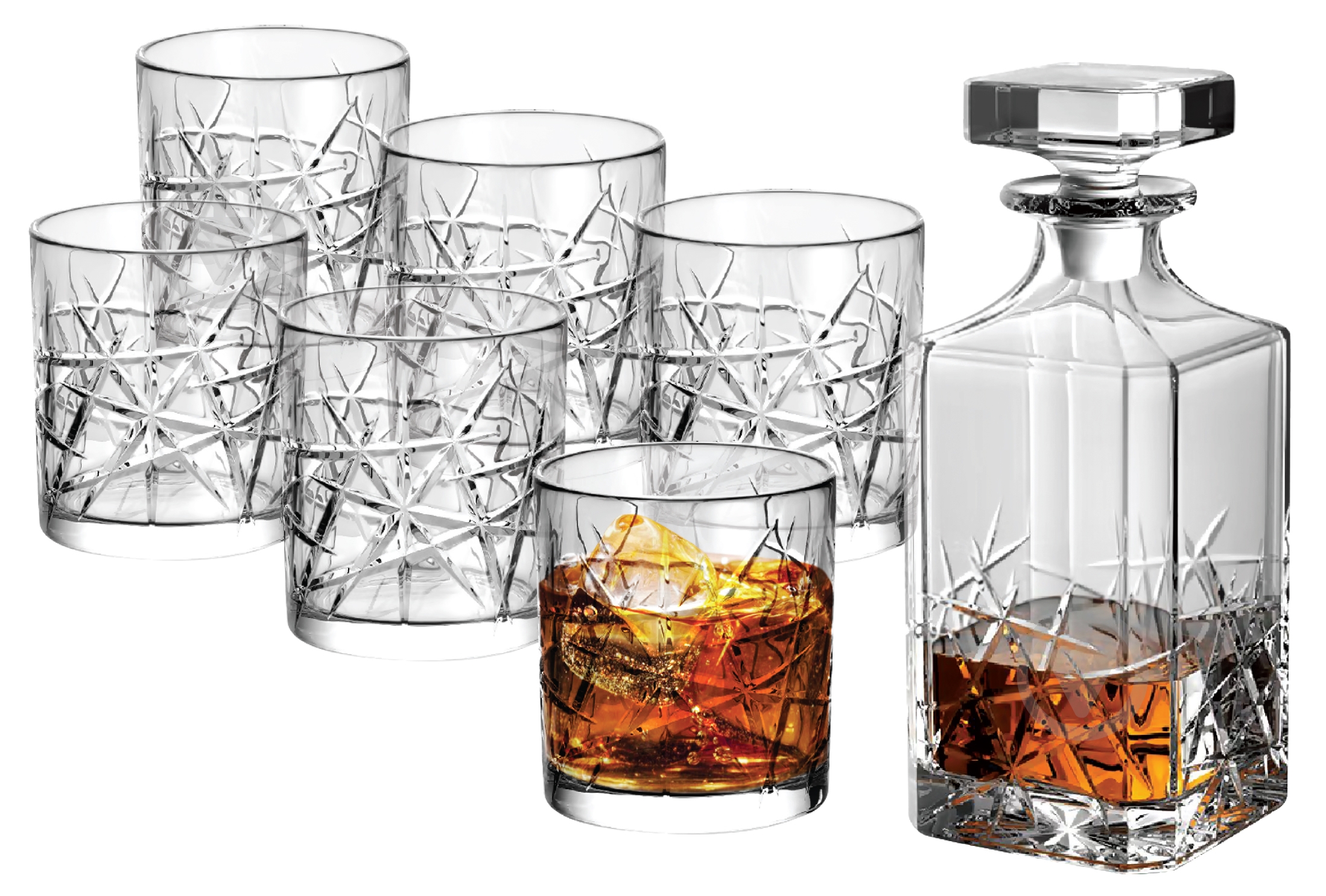 Набор для виски Maxmark Spider MK-GT1109 300 мл 7 шт. - фото 2