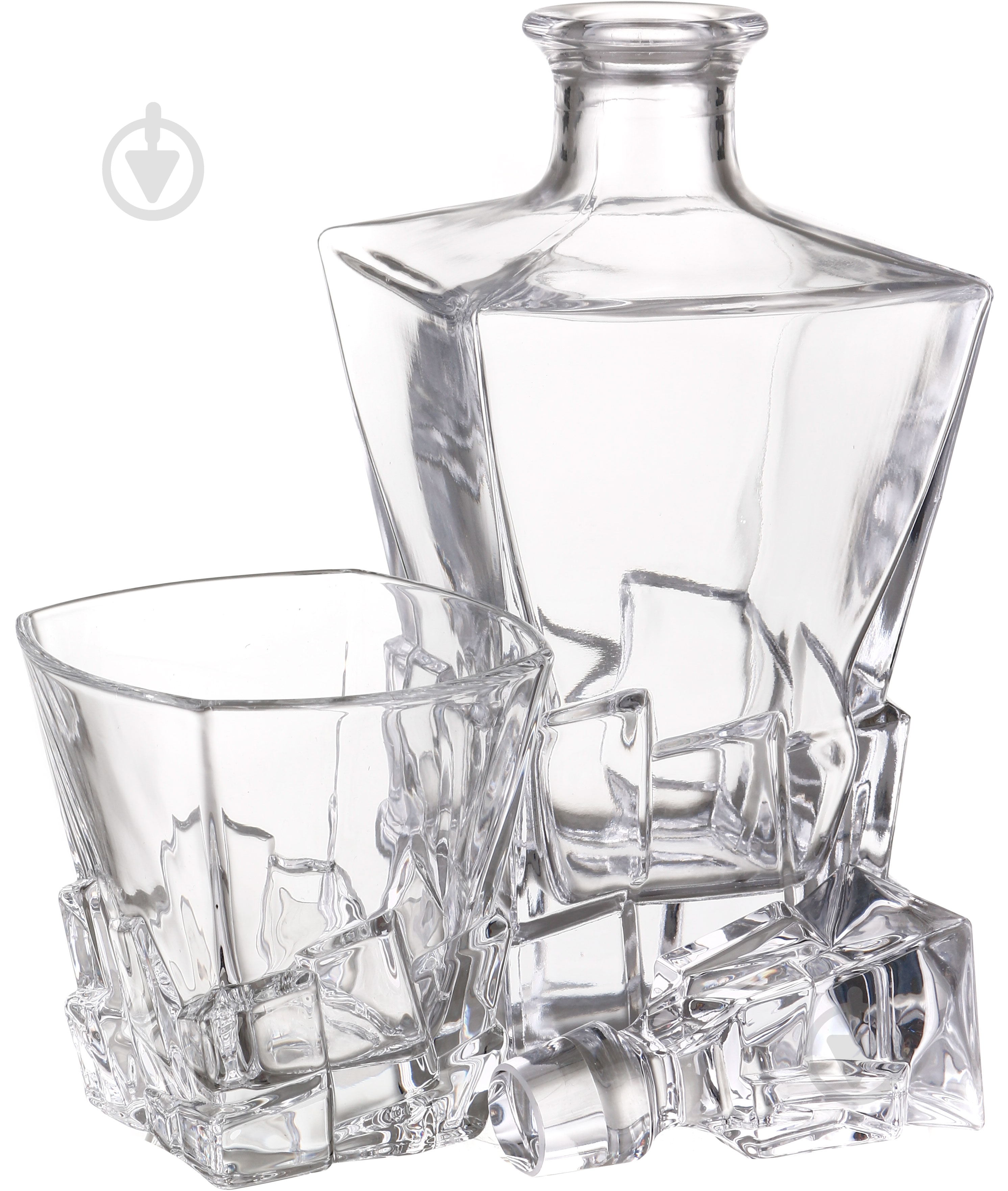 Набір для віскі Maxmark Chrystal MK-GT1111 300 мл 7 шт. - фото 1 Набір для віскі Maxmark Chrystal MK-GT1111 300 мл 7 шт. - фото 1