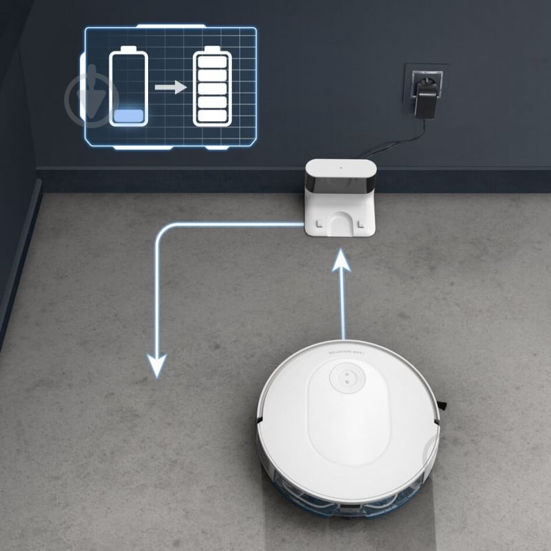 Робот-пылесос Rowenta X-PLORER Serie 70 Total Care RR8477WH white - фото 5