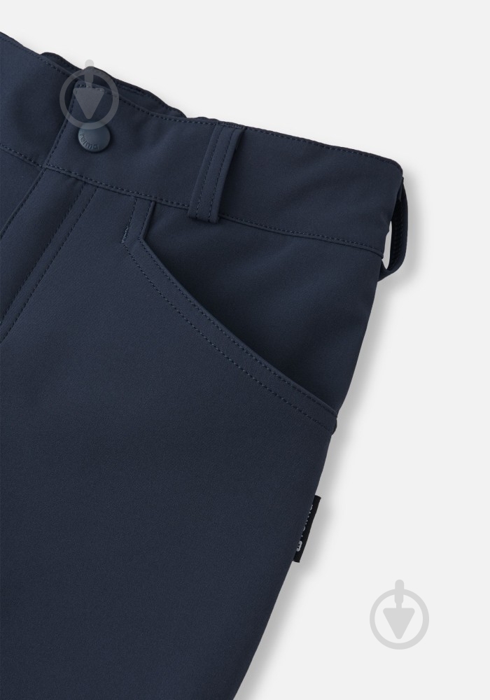 Штани Reima Softshell Agern р.104 темно-синій 532171-6980 - фото 4 Штани Reima Softshell Agern р.104 темно-синій 532171-6980 - фото 4