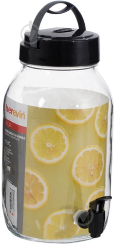 Банка Herevin Black 3 л (137600-008) - фото 1