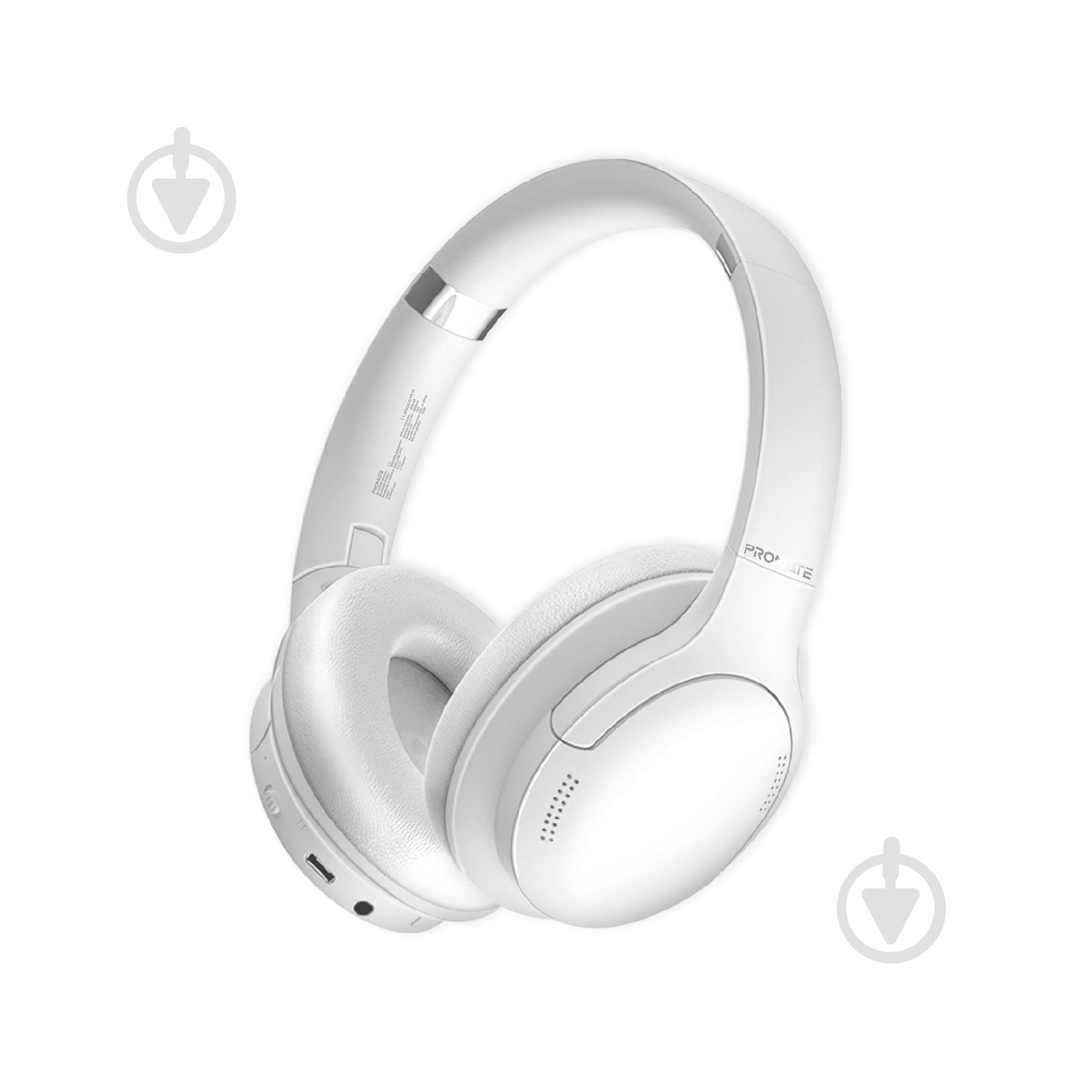 Наушники Promate white (laboca-pro.white) - фото 1