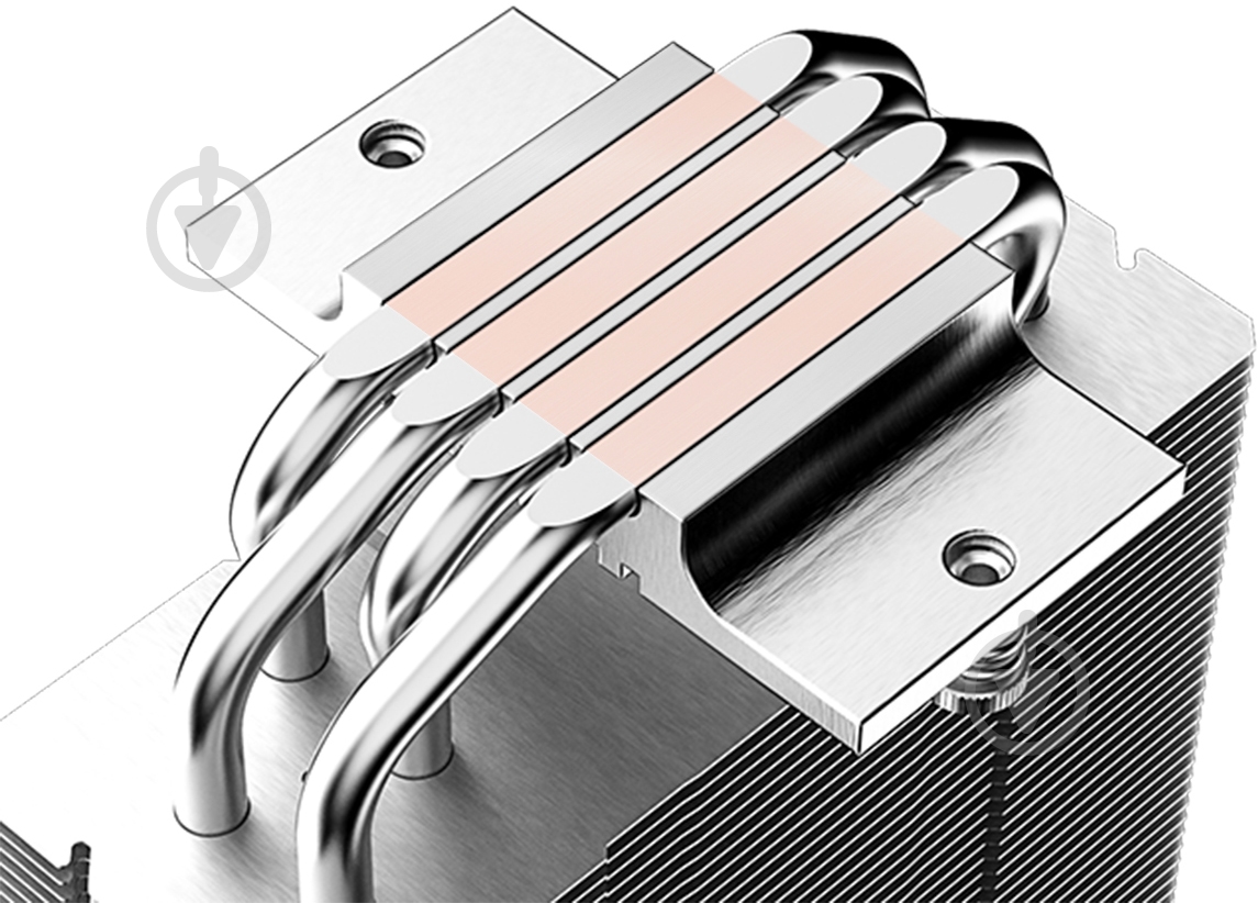 Процесорний кулер ID-Cooling SE-214-XT ARGB White - фото 4