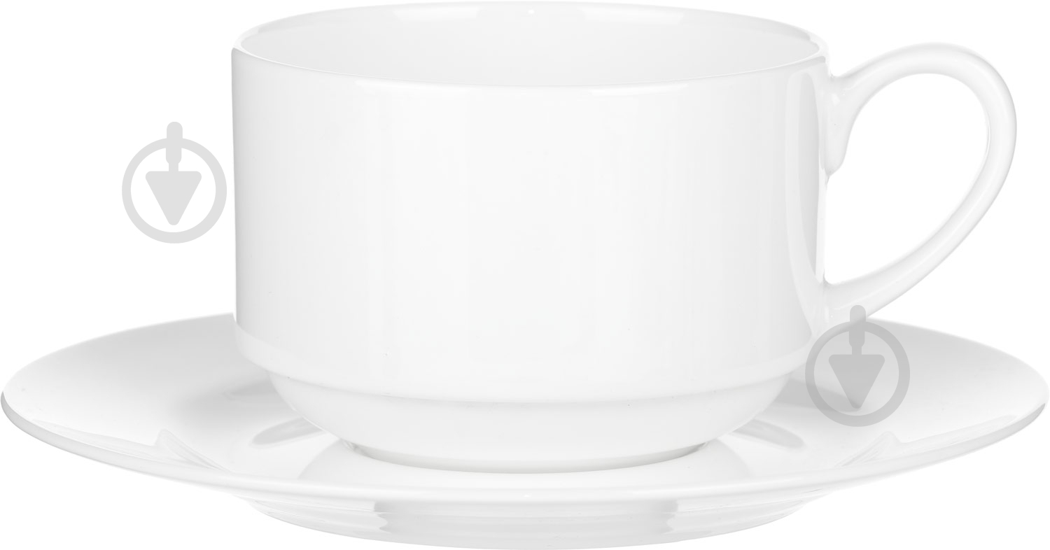 Чашка з блюдцем Perfect Rim 300 мл - фото 1