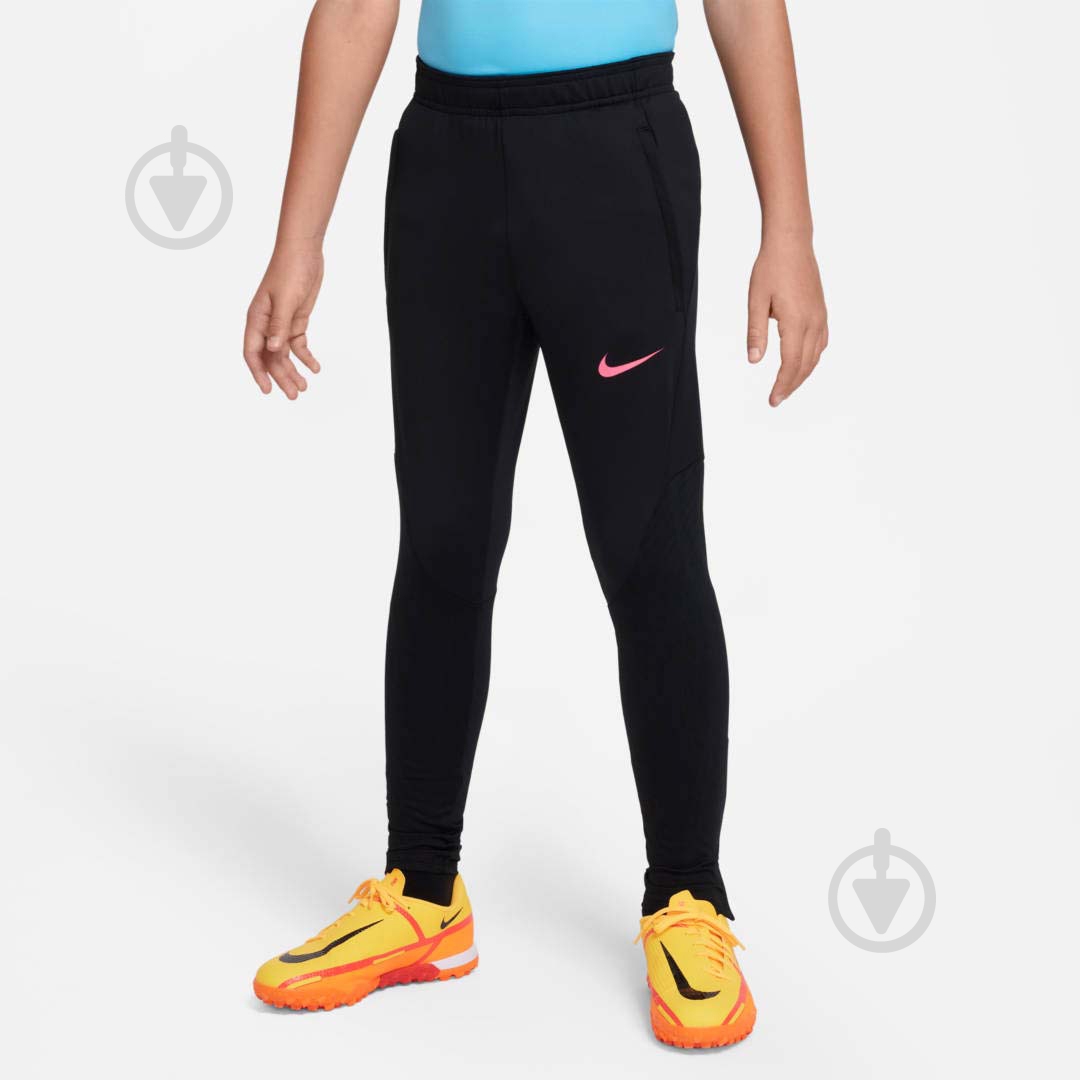 Брюки Nike K NK DF STRK PANT KPZ BR FD0315-011 р. XS черный - фото 1 Брюки Nike K NK DF STRK PANT KPZ BR FD0315-011 р. XS черный - фото 1