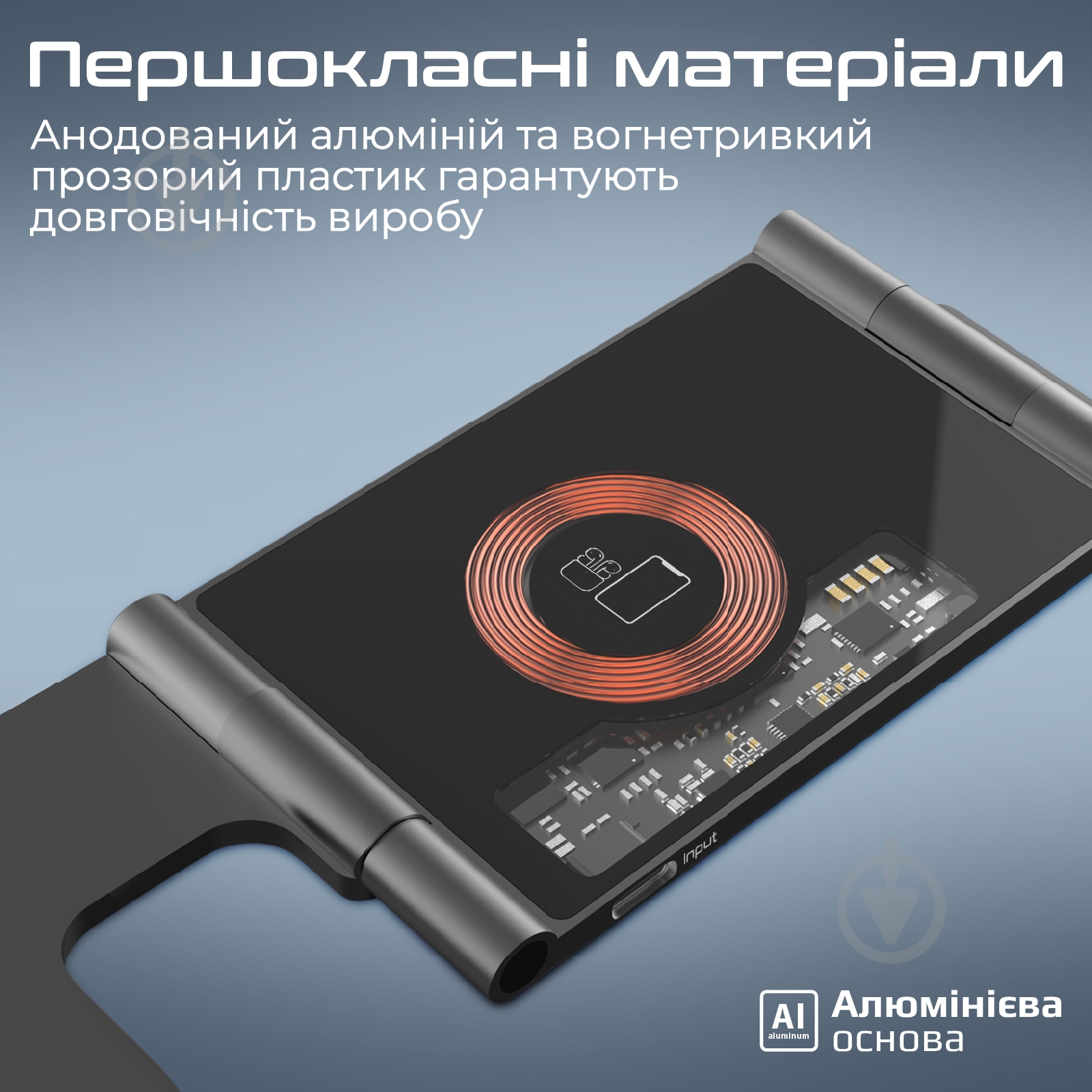 Зарядная станция Promate AuraFold-Trio Black - фото 7