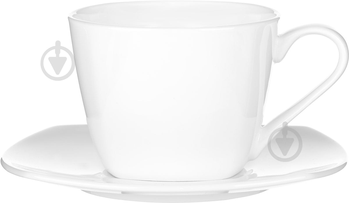 Чашка з блюдцем Perfect Square 230 мл - фото 1