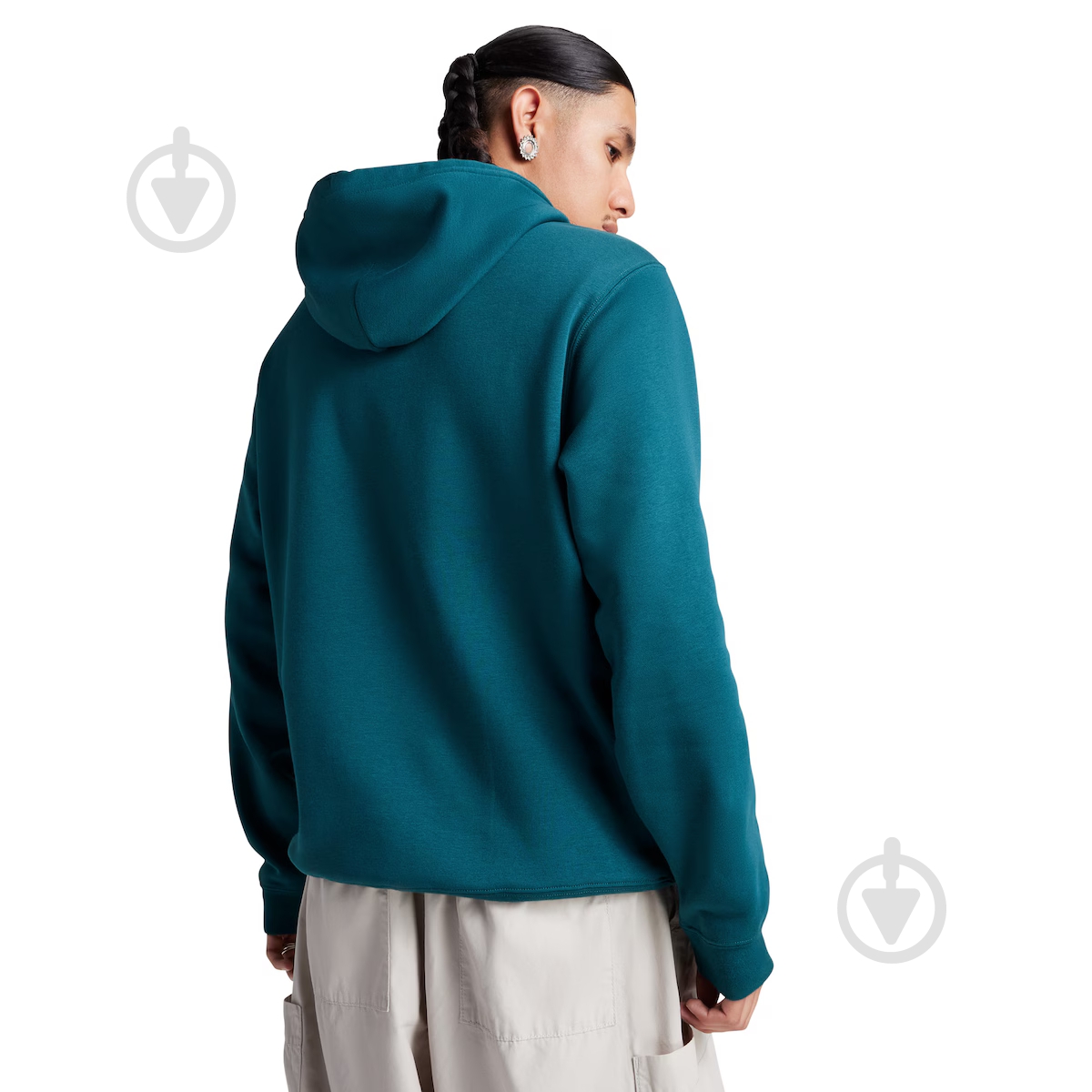 Джемпер Converse STANDARD FIT CORE CHUCK PATCH HOODIE FT 10026983-303 р.M зеленый - фото 2