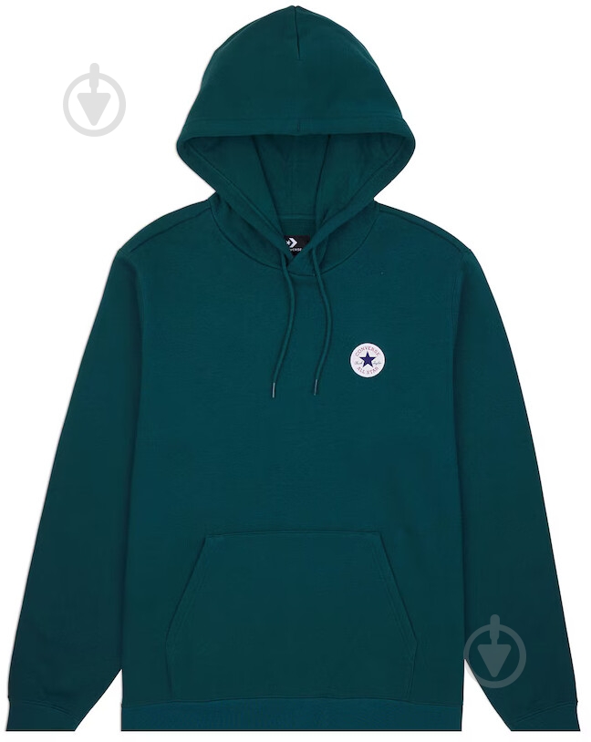 Джемпер Converse STANDARD FIT CORE CHUCK PATCH HOODIE FT 10026983-303 р.M зеленый - фото 5