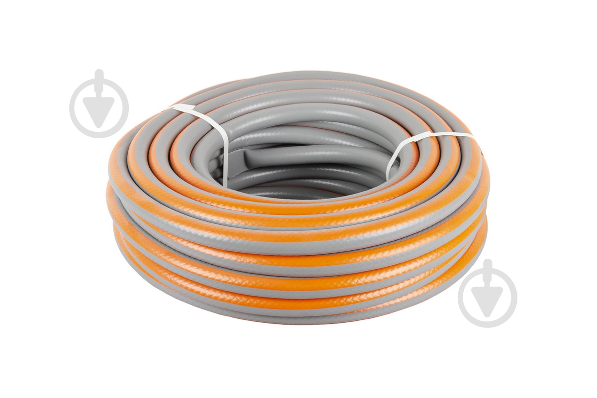 Шланг для полива MasterTool MURAVA 3/4" 20 м серый (92-1061) - фото 1