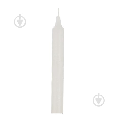 Свічка столова біла Екструдер, 17.5 х 2 см Pako-If - фото 1
