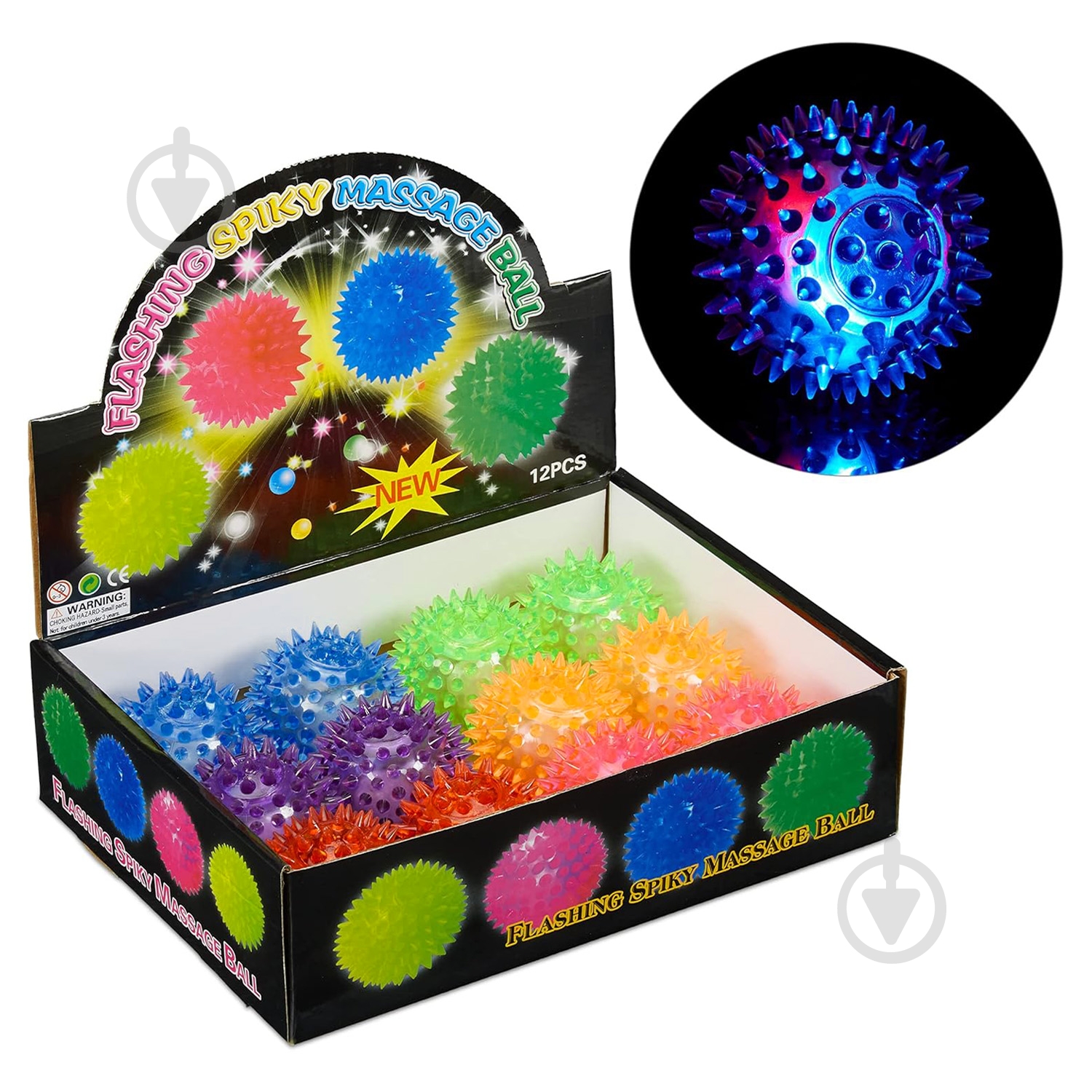 М'яч-стрибун Shantou multicolor SB2301 - фото 1 М'яч-стрибун Shantou multicolor SB2301 - фото 1