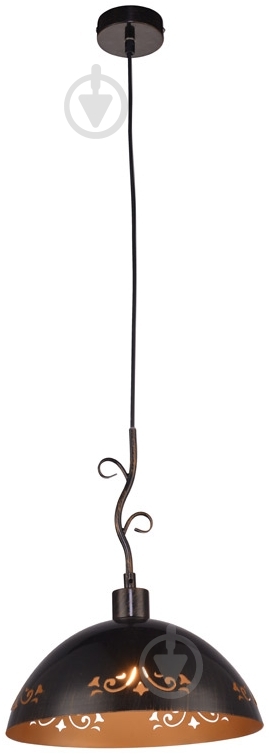 Подвес Victoria Lighting 1x60 Вт E27 черный Florence/SP10 - фото 1 Подвес Victoria Lighting 1x60 Вт E27 черный Florence/SP10 - фото 1