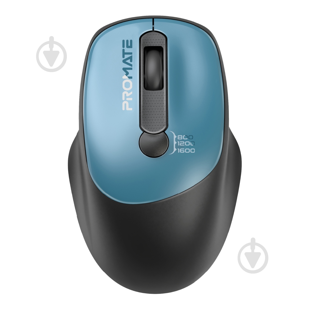 Миша Promate UniGlide Wireless blue (uniglide.blue) - фото 1 Миша Promate UniGlide Wireless blue (uniglide.blue) - фото 1